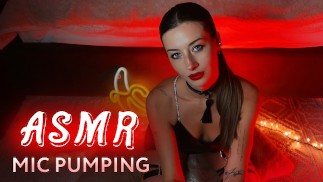 ASMR * A passionate brunette Amy Haze Mic Pumping Your Cock and Make You CUM