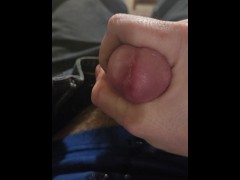 Hard flying cum shot