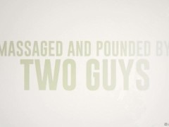 Massaged And Pounded By Two Guys Siri Dahl / Brazzers - Screenshot 13 of 16 - Missionary Bj