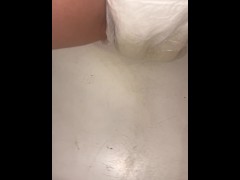 Soaking my diaper while smoking 13/16