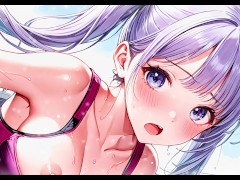 【AI Art】Naughty Track and Field Club　～My girlfriend who always shows me her sexy boobs.～