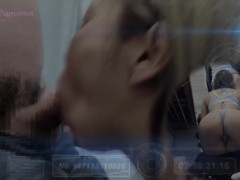 CK下着で跪いてフェラする人妻は口内発射した精子を見せつけてごっくん - Screenshot 5 of 16 - ハメ撮り