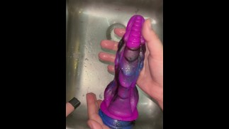 Cleaning my dick collection