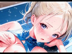 【AI Art】Naughty Track and Field Club　～My girlfriend who always shows me her sexy boobs.～