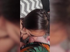 18 year old Native American from Montana teases daddy all day long & gets whats coming to her!