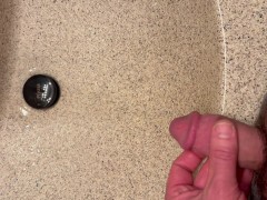 I kept playing with my cock after I came and had a peegasm!