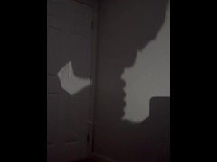 Told him to record our shadows 🥰