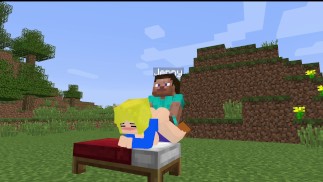 Хранилище с большими сиськами Fallout Minecraft Дженни хентай xhatihentai геймплей