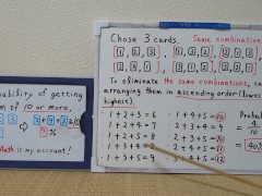 Probability of getting a sum of 10 or more.[JapanMath](Titsjob)