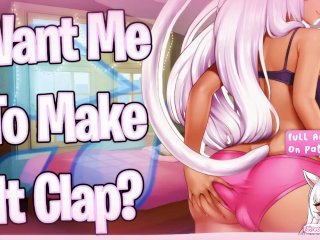 [F4M] Your Bubble Butt Neko GF Shows Off Her Thiccness For You After Her Workout Lewd ASMR