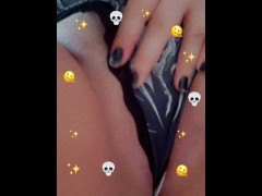 The most perfect goth pussy