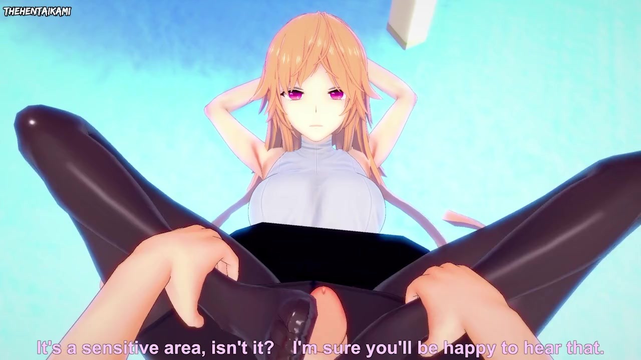 POV Hentai Footjob van Richelieu uit Azur Lane