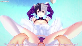 POV Hentai Footjob from Ying Swei from Azur Lane