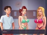 chinu make seen with her ex gf in summertime saga
