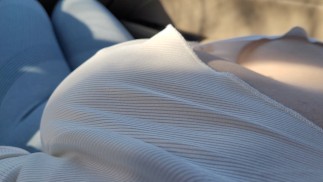 Petite Big Boobs Stepsister Naughty in Public