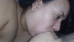 Schwanz und Ball zusammen lutschen, bis er vor extremer Lust abspritzt, viel Sperma stöhnt🍆🤤😋😵💦🥵🥛🥛🥛🥛