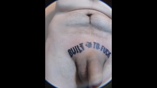 Только что отметил себя татуировкой T.I.M.