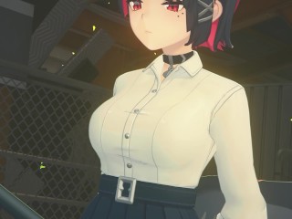 Ellen Joe (школьная форма) Ryona - Zenless Zone zero