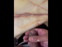 Dad Jacking off for you 🫵🏾 - Screenshot 8 of 16 - Cum