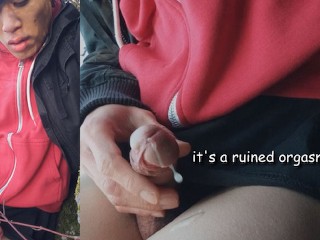 同性恋亚洲twink Jon Arteen在户外冬季冒险，破坏性高潮，大射精清洁精子大腿