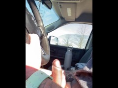 Masturbation and Orgasm while driving - Screenshot 7 of 16 - Driver