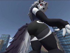 Giantess Loona Rips Ass Over the City! (Helluva Boss, Giantess, Fart)