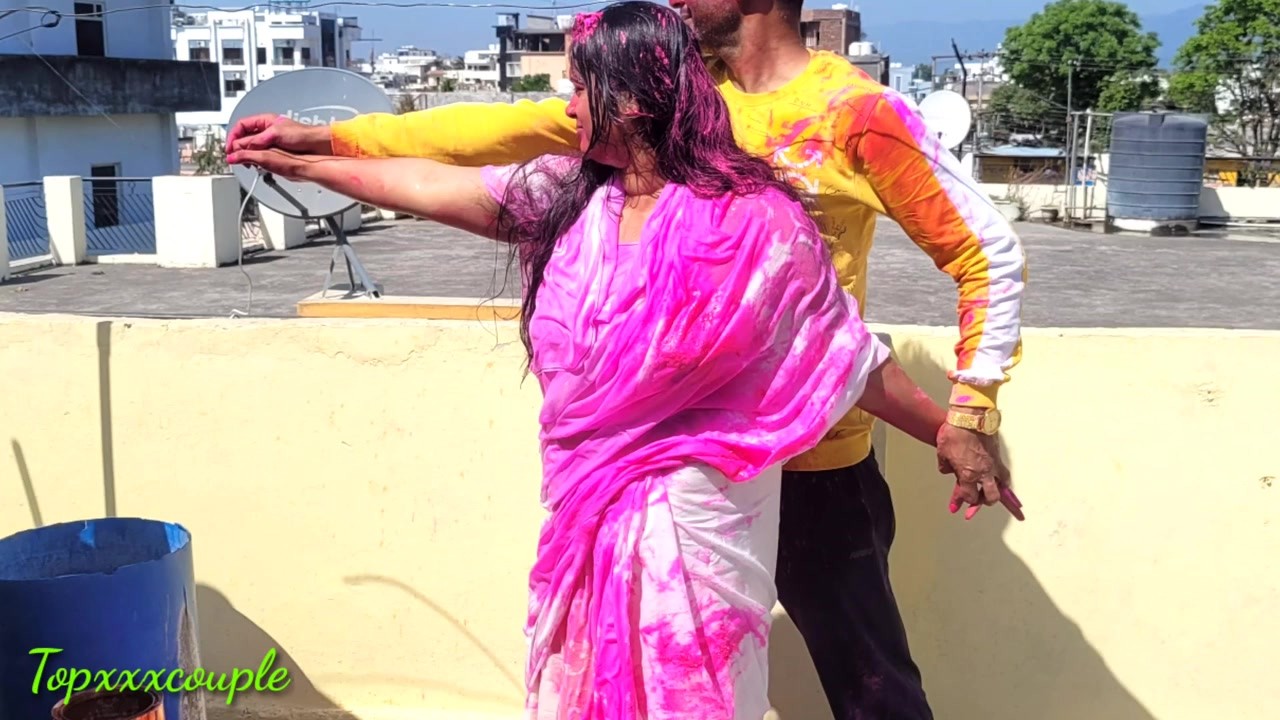 Ever best fuck on Indian festival  HOLI  || होली पर सुन्दर भाभी की  दर्दनाक चुदाई।