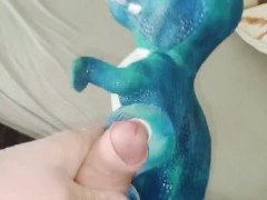 Blue t-rex Fun