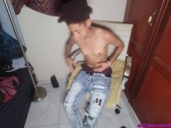 Tiny Dyke Stud Touching Herself - Screenshot 2 of 16 - Skinny