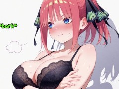 Nino Nakano makes you cum twice (JOI, CEI)