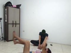 card game and wine, who came and who left ?