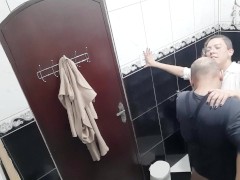 Having sex with my girlfriend in the bar bathroom