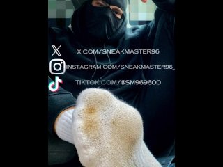 Polish Sneak Master trains his slave in playroom deepthroat smelly socks facefuck twink daddy