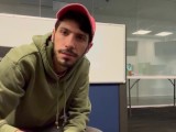 Middle eastern big dick blowjob and piss drinking in public toilets
