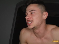 Spanish porn industry star Angelique Lapiedra gets DP�d and facials, nasty and shaved!