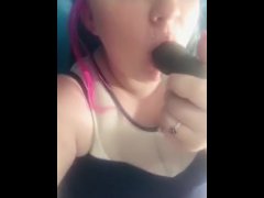 Practicing Blowing - Screenshot 8 of 16 - Dildo