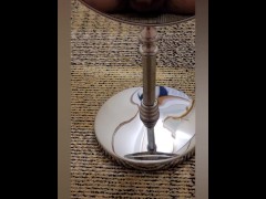 ビジネスホテルで鏡自撮りオナニー【女性向け】