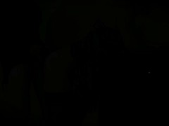 Lady Dimitrescu tames an ancient creature with her holes.