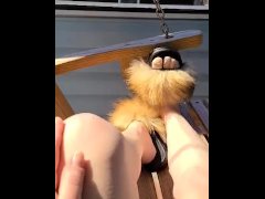 Let's talk about My sexy little Feet in these soft fury slides