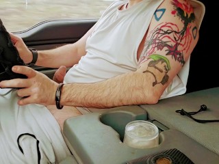 Mírame Correrme Mientras Estoy De Viaje Por Carretera! Hope no me Atraparon