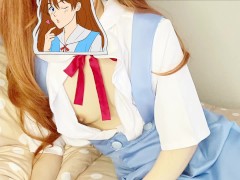 エヴァのアスカコスで、おもちゃオナニー♡私の愛液でヌルヌルのおもちゃ見てください♡ - Screenshot 3 of 16 - コスプレ