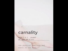 Carnality -definition short , Lustfullness - dictionary definition