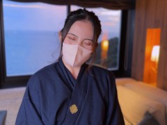 「久しぶりにこんなにイかされちゃった…///」レス妻さんを連れて不倫旅行に行き、昼夜何度もSEX三昧旅行♥　個人撮影 素人 人妻 ハメ撮り 若妻 中出し オイル - Screenshot 1 of 16 - 個人 撮影