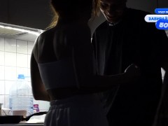 Cooking Up Love: Watch This Real Couple Share Sweet Kisses While Creating Delicious Dishes Together