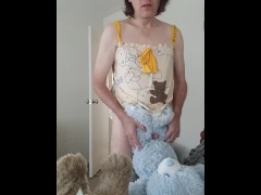 Я с плюшевыми мишками