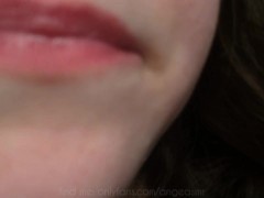Sensual Lens Licking ASMR 😛🌶💦 - AngeASMR - Screenshot 14 of 16 - Drool