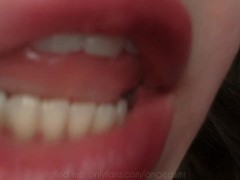 Sensual Lens Licking ASMR 😛🌶💦 - AngeASMR - Screenshot 4 of 16 - Drool