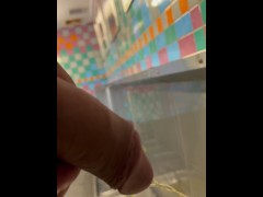 🚾🚽 Compilation devant les urinoirs publiques-pipi- BeENJoY flash dick exhib public toilet feet cum - Screenshot 13 of 16 - Cumshot