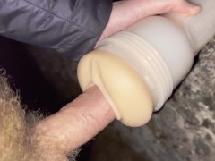 FOREST! Riley Reid Fleshlight: NO HANDS