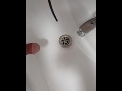 26 cm silicone dilator inside the penis